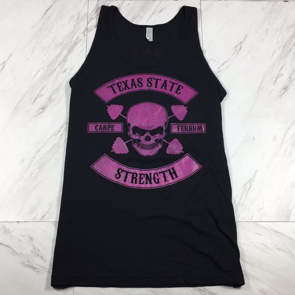 ⭐️ L AMERICAN APPAREL TEXAS STATE TANK TOP